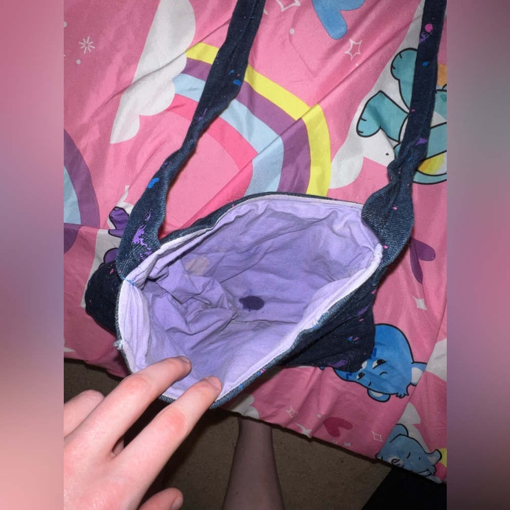 Cute Splattered Purse - Picture 2 of 2
